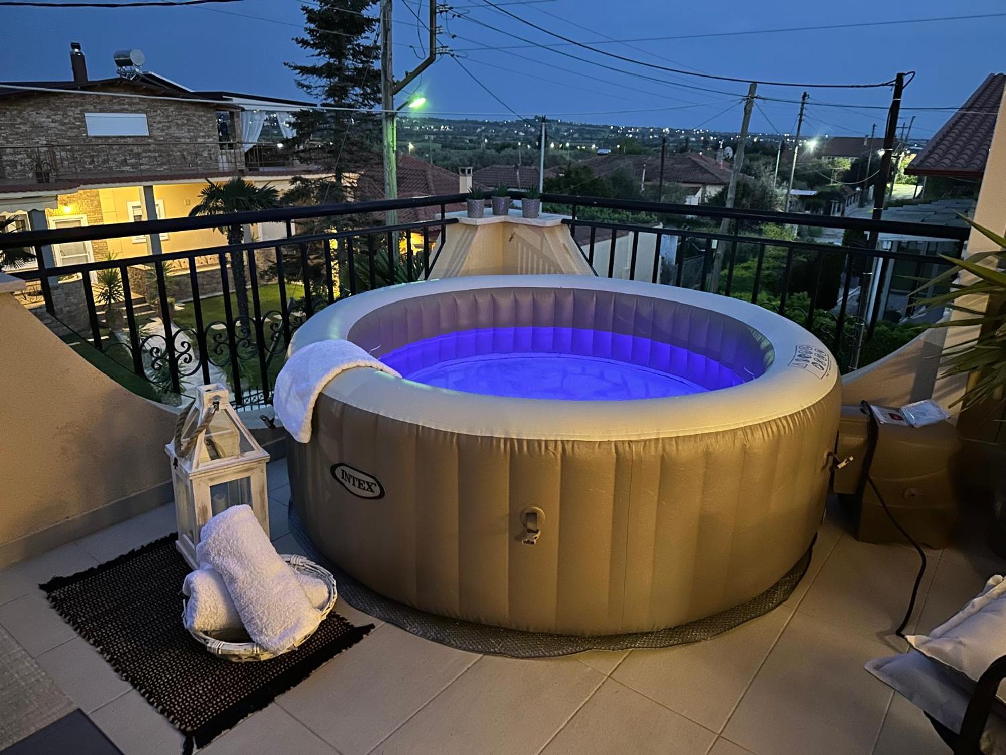 Villa Vaso With Jacuzzi إبانومي المظهر الخارجي الصورة